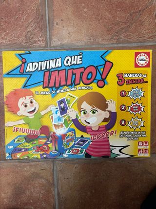 Adivina qué imito - Educa