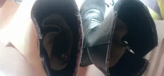 Botas de motorista negras