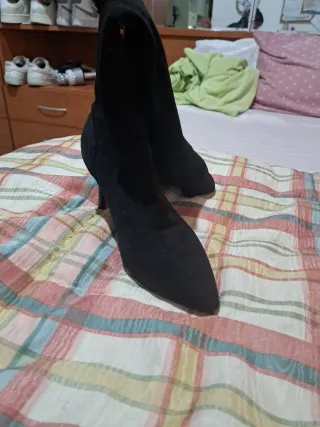 Botas altas tacón negras