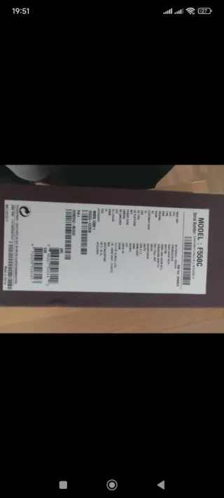 Portátil Asus F550c Negro/Plateado