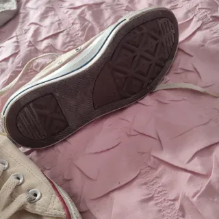 Converse All Star Beige Mujer Niña