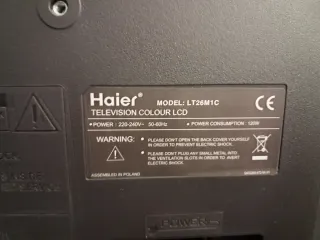 Televisor Haier 26 LT26M1C Negro