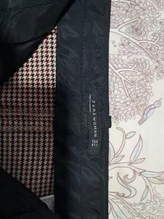 Falda corta cuadros multicolor