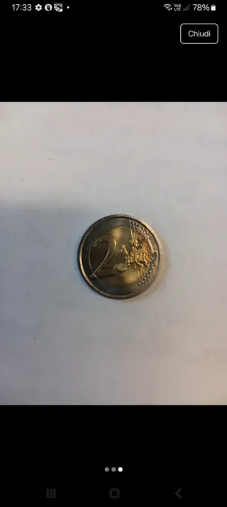 Moneta 2 Euro Vaticano Ottavo Incontro Famiglie 20