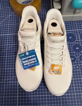 Zapatillas Skechers Bobs Slip-ins Mujer Talla 38