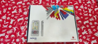 Móvil Nokia E65 Plata y Blanco