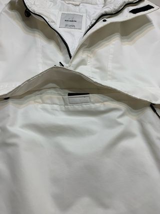 Chaqueta Anorak Blanca Hombre