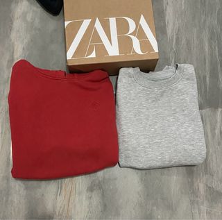 Lote 2 sudaderas Zara básicas