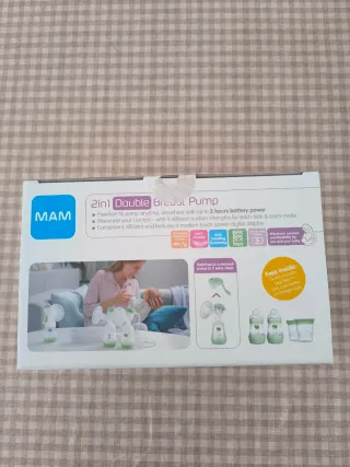 Sacaleches Eléctrico Doble MAM