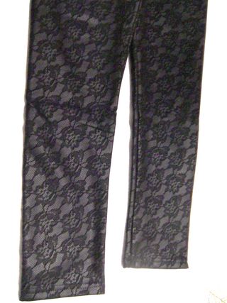 Pantaloni neri pizzo ragazza 12 anni