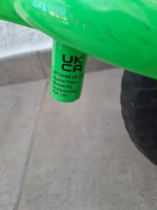 Bicicleta sin pedales Chicco Rocket Verde