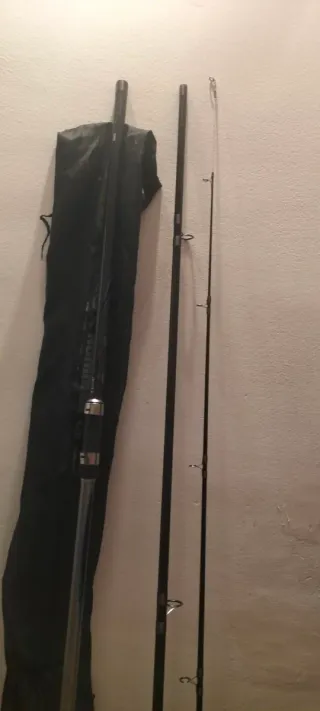 Caña de pescar 3 tramos 4,20m 2 punteros