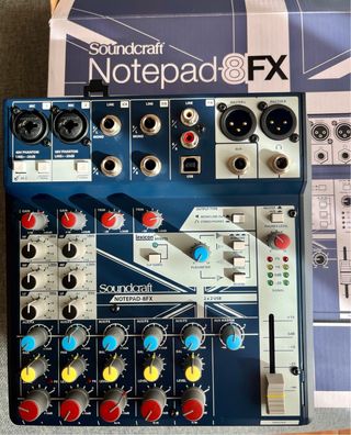 Soundcraft Notepad-8FX Mixer Audio