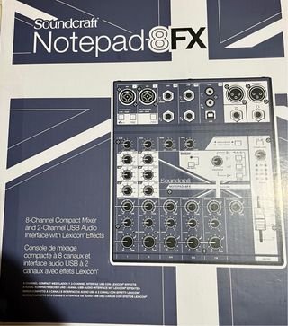 Soundcraft Notepad-8FX Mixer Audio