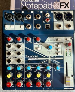 Soundcraft Notepad-8FX Mixer Audio