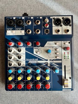 Soundcraft Notepad-8FX Mixer Audio