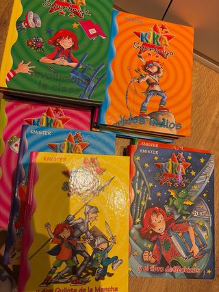 Kika superbruja, colección 17 libros.