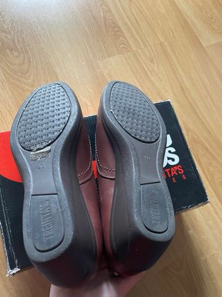Zapatos de piel Treinta's Marrón Talla 40 mujer