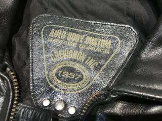 Chaqueta Piel Chevignon Negra Hombre