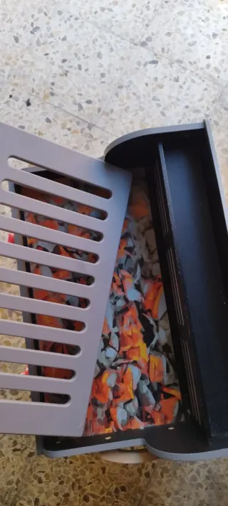 Barbacoa de madera infantil