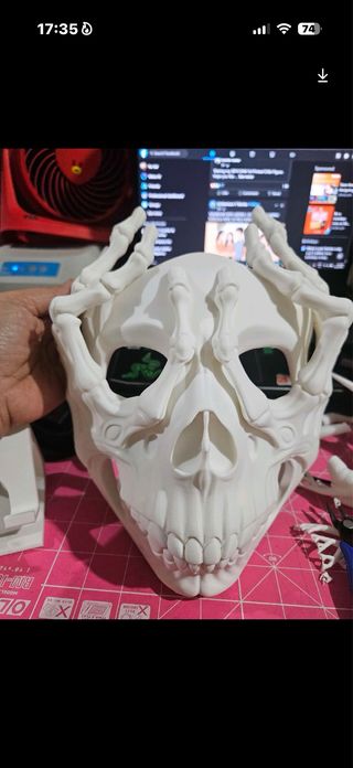 Máscara Calavera Huesos