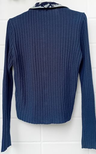 Camisa vaquera Easy Wear azul multicolor Talla L