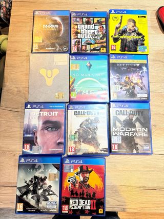 PS4 Fat 500GB Bianca + 11 Giochi + Joypad Rosso