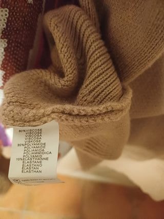 Maglia Azara  maniche paillettes multicolor