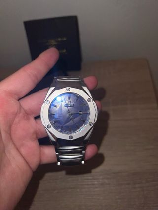 Vendo Reloj Hombre plateado
