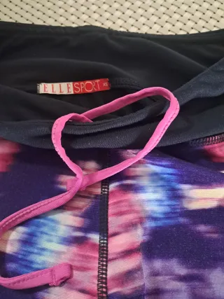 Mallas deportivas Elle Sport morado y rosa