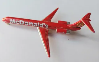 Maqueta Avión McDonnell Douglas MD83 McDonald's