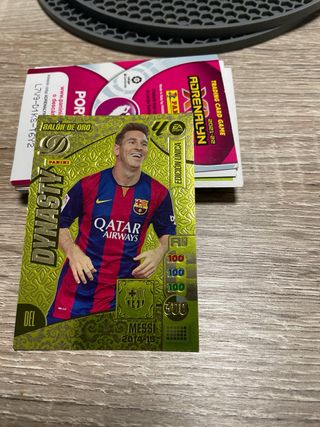 Lote de Cartas Leo Messi Panini (6 Cartas)