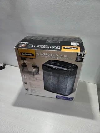 Destructora Trituradora de papeles Fellowes M-6C