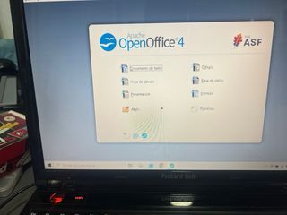 Portátil Packard Bell Negro
