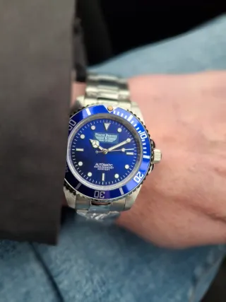 Pierre Bonnet Orologio Automatico Uomo 40mm Blu