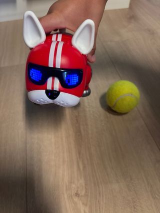 Perro Robot Juguete Rojo