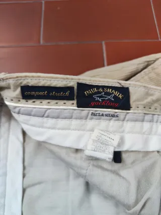 Paul & Shark Pantalone Uomo Vintage Taglia 34