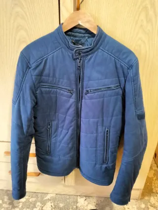 Cazadora DIESEL azul marino talla L hombre