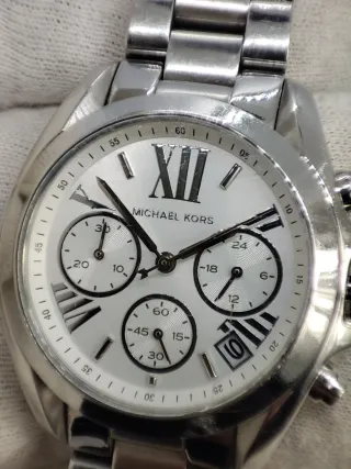 Reloj Michael Kors Mujer MK7174 Plata/Blanco