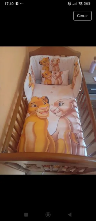 Edredón, chichonera y cojín Disney