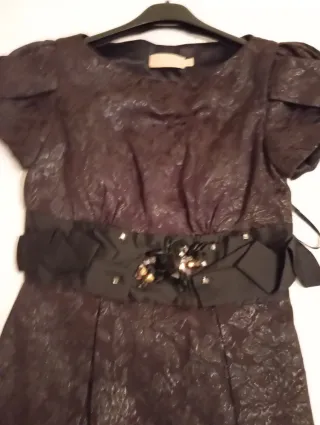 Vestido de fiesta negro