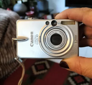 Cámara Digital Canon IXUS 30 Plata
