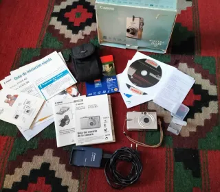 Cámara Digital Canon IXUS 30 Plata