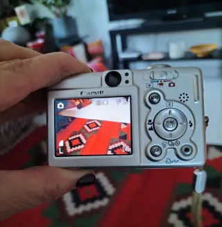 Cámara Digital Canon IXUS 30 Plata