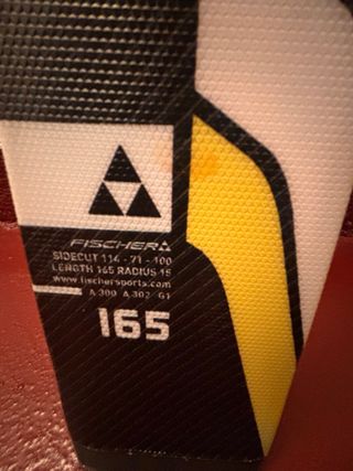 Esquís Fischer Cruzar Fire 165cm