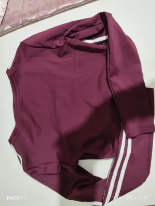 Maglia Adidas donna borgogna