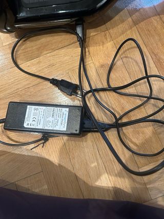 Hoverboard Negro con protectores azules