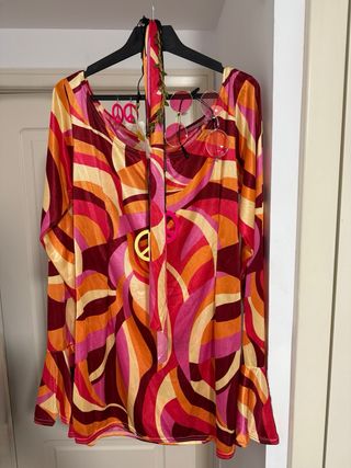 Disfraz Hippie mujer