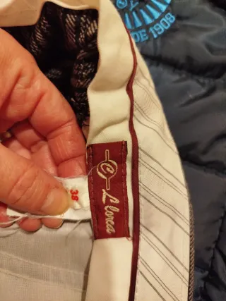 Pantalón fallero rayas hombre Talla 38