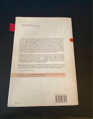 La Linguistica: un corso introduttivo